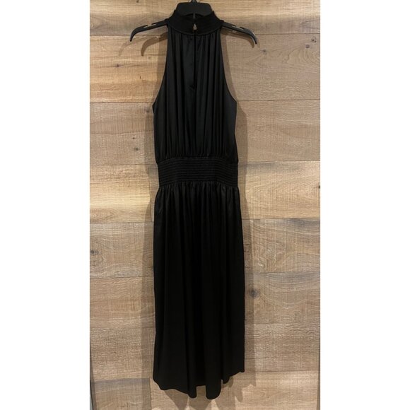 Ramy Brook Belle black Satin Hi/Low Midi Coctail Dress size S - Picture 6 of 10